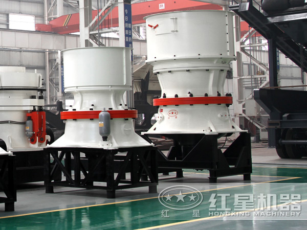 圓錐破碎機展示側面圖